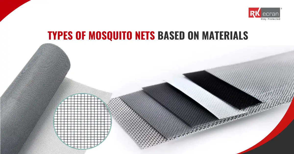 Types of mosquito nets based on materials