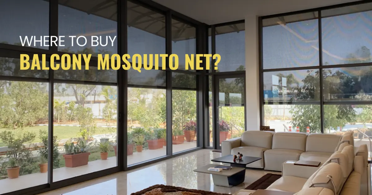 where to buy balcony mosquito net