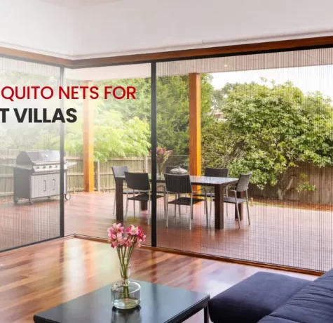 Balcony mosquito nets for independent villas