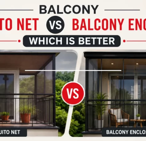 balcony mosquito net vs balcony enclosure