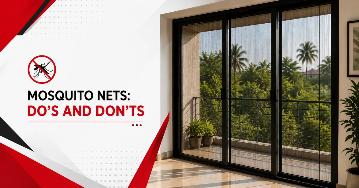 mosquito netsdo's and don'ts